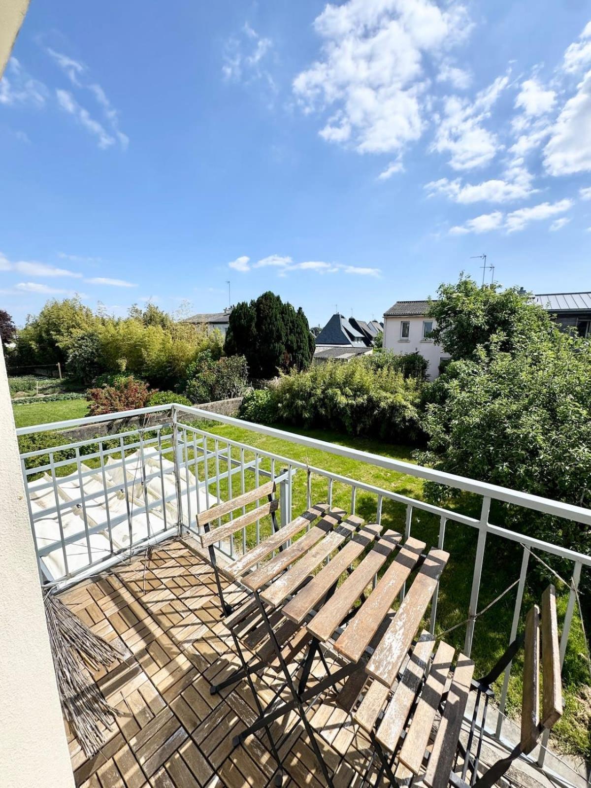 T2 - Balcon - Au Coeur Des Chenes Ploemeur Luaran gambar